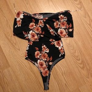 Off shoulder bodysuit